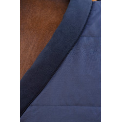 Couverture d'écurie Horseware Rhino 100g Noir / gris titane / bleu classique Couverture d'écurie Horseware Rhino 100g Noir / gris titane / bleu classique