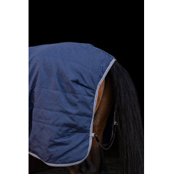 Couverture d'écurie Horseware Rhino 350g VL Noir / gris titane / bleu classique Couverture d'écurie Horseware Rhino 350g VL Noir / gris titane / bleu classique