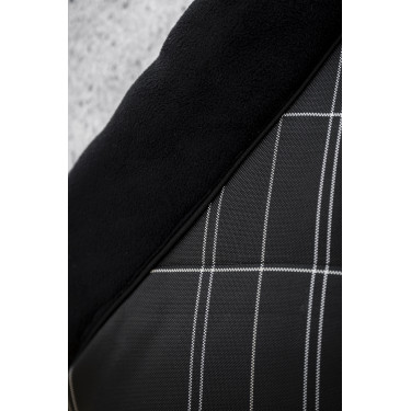 Couverture d'écurie Horseware Rhino 350g VL Noir / carreaux blanc gris Couverture d'écurie Horseware Rhino 350g VL Noir / carreaux blanc gris