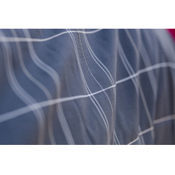 Couverture d'écurie Horseware Rhino Poney 100g Noir / carreaux blanc gris