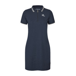 Robe polo Kingsland KLNaira en maille piquée femme Marine Bleu marine Robe polo Kingsland KLNaira en maille piquée femme Marine Bleu marine
