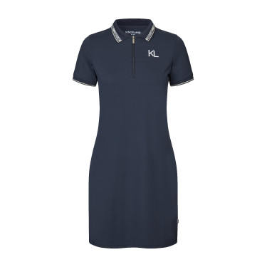 Robe polo Kingsland KLNaira en maille piquée femme Marine Bleu marine Robe polo Kingsland KLNaira en maille piquée femme Marine Bleu marine