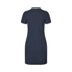 Robe polo Kingsland KLNaira en maille piquée femme Marine Bleu marine