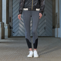 Pantalon denim Kingsland KLKayce fond intégral femme morphologies en H Gris jean