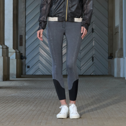 Pantalon denim Kingsland KLKayce fond intégral femme morphologies en H Gris jean Pantalon denim Kingsland KLKayce fond intégral femme morphologies en H Gris jean