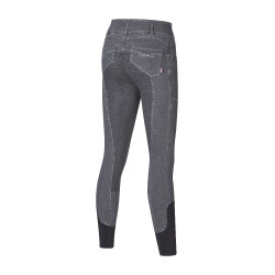 Pantalon denim Kingsland KLKayce fond intégral femme morphologies en H Gris jean