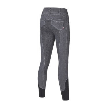 Pantalon denim Kingsland KLKayce fond intégral femme morphologies en H Gris jean