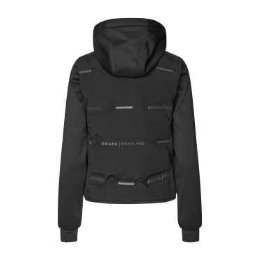 Veste d'équitation Kingsland EQ KL Sara hybride femme Noir