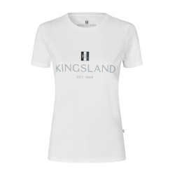 T-shirt Logo Kingsland Classic femme Blanc