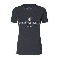T-shirt Logo Kingsland Classic femme Marine Bleu marine