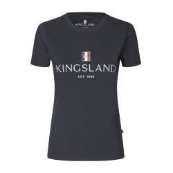 T-shirt Logo Kingsland Classic femme Marine Bleu marine