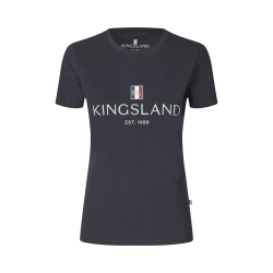 T-shirt Logo Kingsland Classic femme Marine Bleu marine