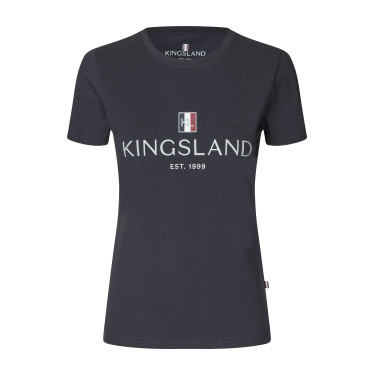 T-shirt Logo Kingsland Classic femme Marine Bleu marine