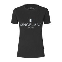 T-shirt Logo Kingsland Classic femme Noir T-shirt Logo Kingsland Classic femme Noir