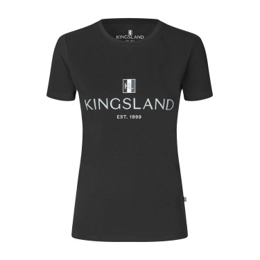 T-shirt Logo Kingsland Classic femme Noir