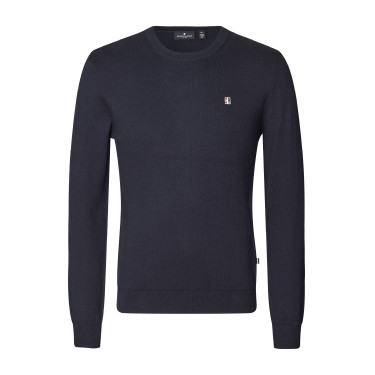 Pull col rond Kingsland Classic homme Marine Bleu marine Pull col rond Kingsland Classic homme Marine Bleu marine