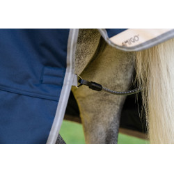 Couverture Horseware Amigo 1200D Poney Turnout 0g Marine / gris titane / argent Bleu marine Couverture Horseware Amigo 1200D Poney Turnout 0g Marine / gris titane / argent Bleu marine