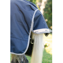 Couverture Horseware Amigo 1200D Poney Turnout 250g Marine / gris titane / argent Bleu marine Couverture Horseware Amigo 1200D Poney Turnout 250g Marine / gris titane / argent Bleu marine