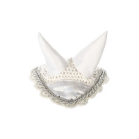 Bonnet anti-mouches de compétition HKM Hobby Horsing Blanc Bonnet anti-mouches de compétition HKM Hobby Horsing Blanc