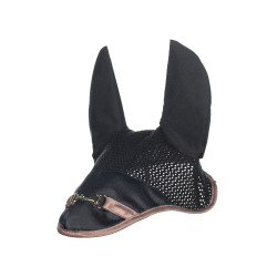 Bonnet anti-mouches HKM Golden Bit Noir