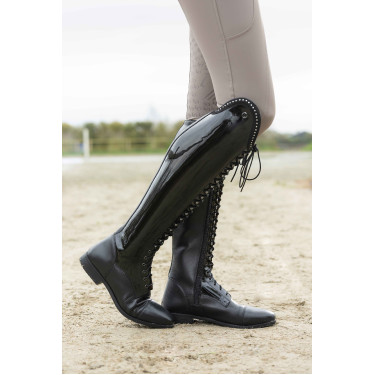 Bottes HKM Amalfi Lack Noir
