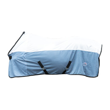 Couverture anti-mouches HKM Colourful Bleu gris Couverture anti-mouches HKM Colourful Bleu gris