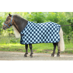 Couverture séchante HKM Henni shettys Marine / bleu