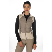 Gilet fonctionnel HKM Amalfi Taupe Marron