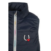 Gilet HKM Mika Bleu foncé Gilet HKM Mika Bleu foncé