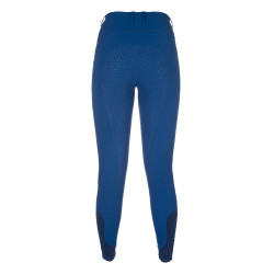 Legging HKM Amalfi fond 1/1 en silicone Bleu royal