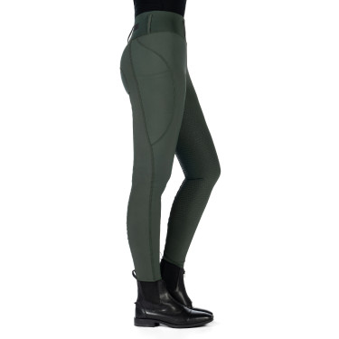 Legging HKM Jil taille haute fond 1/1 en silicone Legging HKM Jil taille haute fond 1/1 en silicone