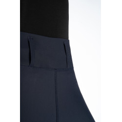 Legging HKM Jil taille haute fond 1/1 en silicone Bleu foncé