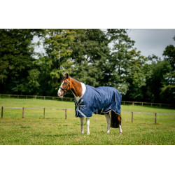 Couverture Horseware Amigo 1200D XL Turnout 150g Marine / gris titane / argent Bleu marine Couverture Horseware Amigo 1200D XL Turnout 150g Marine / gris titane / argent Bleu marine