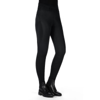 Legging HKM Jil taille haute fond 1/1 en silicone Noir Legging HKM Jil taille haute fond 1/1 en silicone Noir