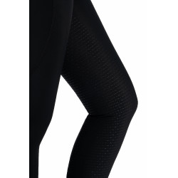 Legging HKM Jil taille haute fond 1/1 en silicone Noir