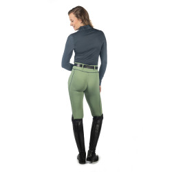 Legging HKM Juna fond 1/1 en silicone Jade Bleu Legging HKM Juna fond 1/1 en silicone Jade Bleu