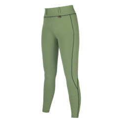 Legging HKM Juna fond 1/1 en silicone Jade Bleu Legging HKM Juna fond 1/1 en silicone Jade Bleu