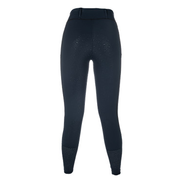 Legging HKM Juna fond 1/1 en silicone Bleu foncé