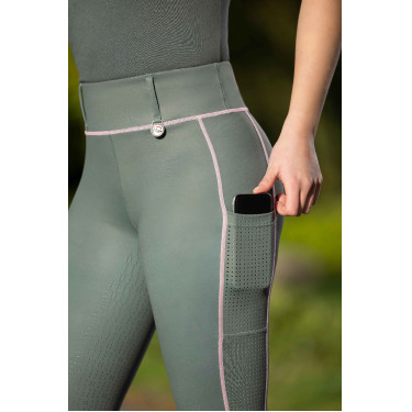 Legging HKM Juna fond 1/1 en silicone Legging HKM Juna fond 1/1 en silicone