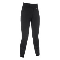 Legging HKM Juna fond 1/1 en silicone Noir