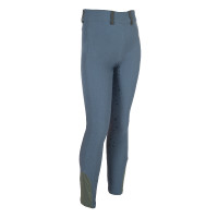 Legging HKM Pony Dream II fond 1/1 en silicone Bleu gris Legging HKM Pony Dream II fond 1/1 en silicone Bleu gris