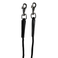 Longues rênes HKM Slim 18 m Noir Longues rênes HKM Slim 18 m Noir