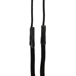 Longues rênes HKM Slim 18 m Noir