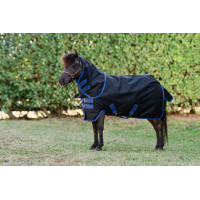 Couverture Horseware Amigo Ripstop 900D Plus Petite Turnout 200g Noir / bleu classique Couverture Horseware Amigo Ripstop 900D Plus Petite Turnout 200g Noir / bleu classique
