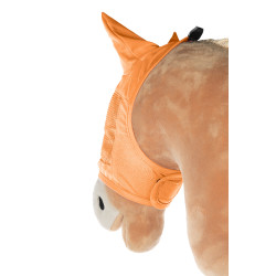 Masque anti-mouches HKM Hobby Horsing Orange Masque anti-mouches HKM Hobby Horsing Orange