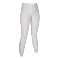 Pantalon HKM Amalfi fond 1/1 en silicone Blanc