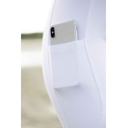 Pantalon HKM Amalfi fond 1/1 en silicone Blanc Pantalon HKM Amalfi fond 1/1 en silicone Blanc