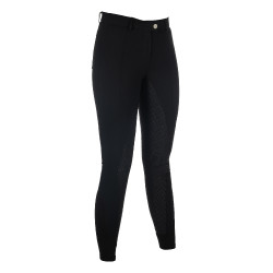 Pantalon HKM Amalfi fond 1/1 en silicone Noir