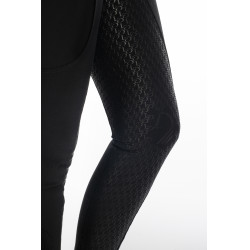 Pantalon HKM Amalfi fond 1/1 en silicone Noir