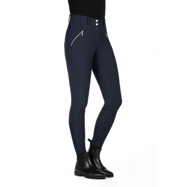 Pantalon HKM Lia taille haute fond 1/1 en Alos